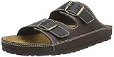 Obermaterial: Synthetisch Lico Herren Natural Man Niedrige Hausschuhe, Braun Schwarz, 44 EU