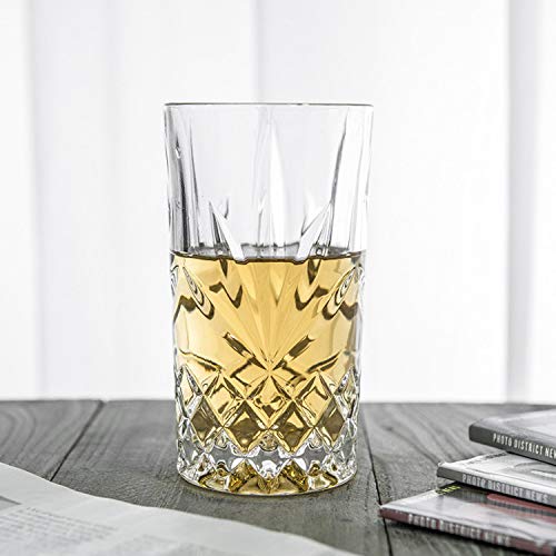 Whisky Glasses Set 12 Oz,Liqueur Spirits Glasses Snifters Round Clear Drinking Glass,Rock Glasses,Old Fashioned Cocktails Glasses Bourbon Glasses For Restaurants,Bars,Water Cups Vodka Cups 8 Pack #TOP5