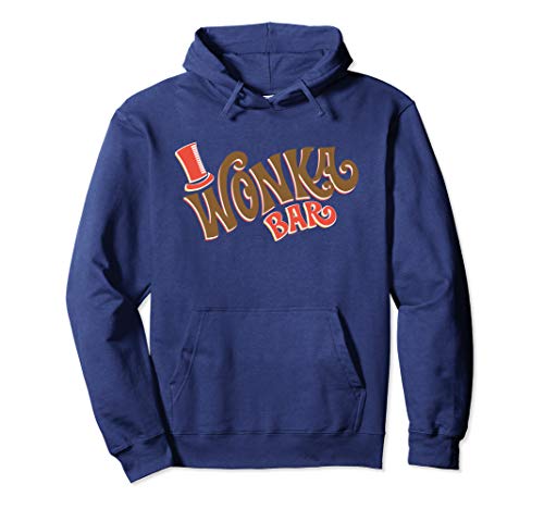 Willy Wonka and the Chocolate Factory Wonka Bar Adult Pullover Hoodie