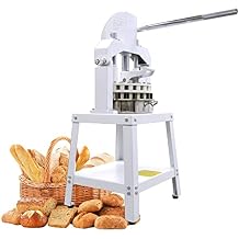 TECHTONGDA Commercial Dough Divider Rounder Machine Manual 24PCS Dough Cutter Hand Press Bread Bakery Dough Dividing Machine