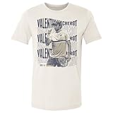 500 LEVEL Valentin Vacherot Tennis Psychedelic Name Shirt (Natural, Large)