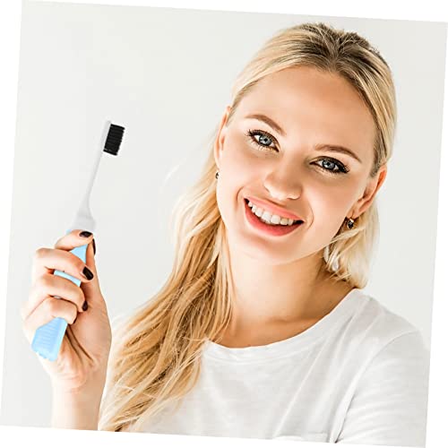 Healvian 6 Stück Faltbare Zahnbürste Tragbare Zahnbürsten mit Weichen Borsten für Reisen Ergonomisches Design für Erwachsene Vielseitig und Praktisch zur Gründlichen Zufällige Farbe – Bild 5