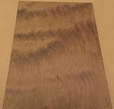 Bubinga Waterfall Figure with Birch Back Wood Veneer Panel 7