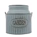 Happyyami Shabby Chic Metalowy Wazon Francuski Styl Mleko Może Wiadro Cyny Kraju Prymitywne Dzbanek Kwiat Dzban Garnek Wazon Bonsai Garnek Pojemnik Z Uchwytem