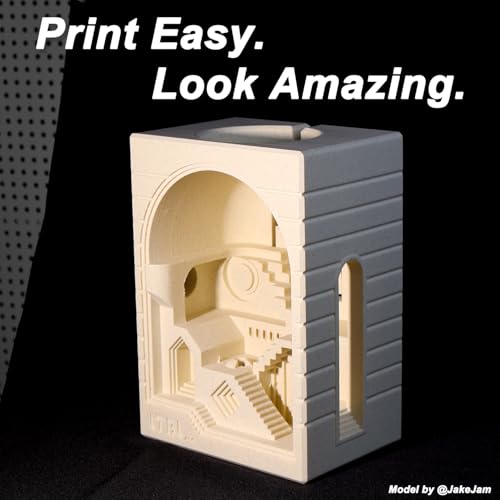 Image of PLA Force Filament Marble Yellwo, PLA Stone Filament 1.75mm 1KG | Marble Yellow 3d Printer Filament Delivers An Authentic, Warm Stone Aesthetic With Natural Speckles