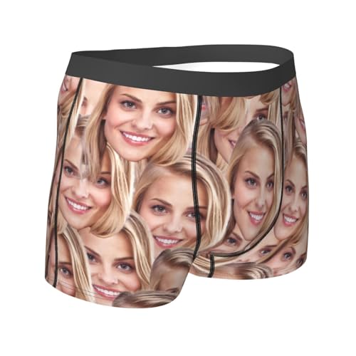 5 Pack Custom Boxers for Men, Custom Men Boxer Briefs with Face, Personalized Gifts For Him3