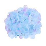 GALPADA Reusable Blue Floral Petal Swimming Cap, 3D Handmade Silicone Swim Cap for Women, Bathing and Outdoor Summer Water Sports