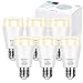 Produktbild E27 LED Glühbirnen 7W Warmweiß 3000K LED Lampe Ersetzt 75W, zum Schlafen,6 Stück