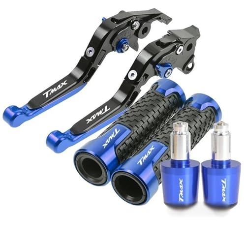 �u���[�L���o�[ �I�[�g�o�C�u���[�L�N���b�`���o�[�n���h���o�[�O���b�v �ɓK������Yomnitmax500 2008-2011 Tmax530 2012-2016 Tmax560 2019-2022(Blue)