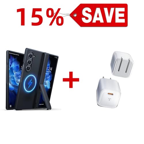 TORRAS Low Temp 30W USB C Charger & Magnetic Case — Buy Together to Save 15%