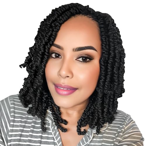 Niseyo Pre twisted Bob Spring Twist Hair 10 Inch 7