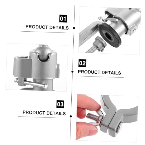 Support de serrage d'établi en aluminium pour percer sans dévier - 7