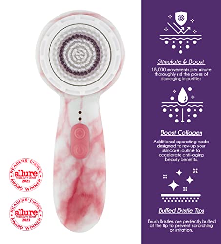 Michael Todd Beauty – Soniclear Petite – Facial Cleansing Brush System – 3-Speed Powered Exfoliating Face Brush #TOP1
