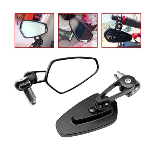 Espejos Laterales de Moto para Manillar en Xmax y MT 10 4