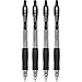 Pilot, G2 Premium Gel Roller Pens, Ultra Fine Point Gel Pens 0.38 mm, Pack of 4, Black
