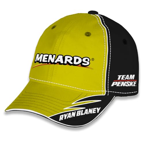 Ryan Blaney #12 NASCAR 2025 Element Snapback Hat Yellow miniatura 4