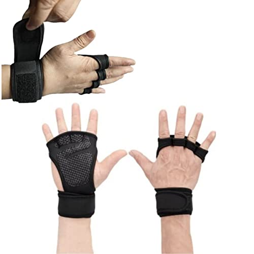 Luva Academia Feminina E Masculina Grip Hook Treino Crossfit
