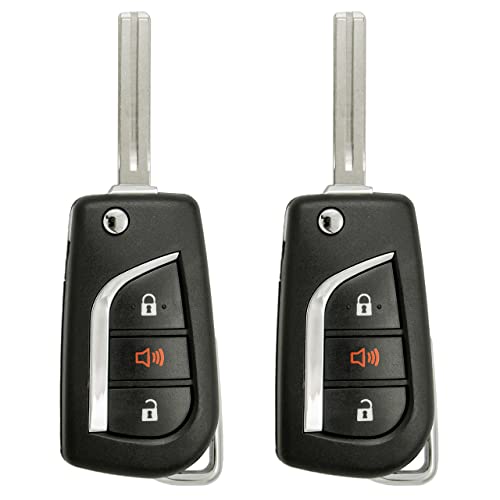 Llave abatible Toyota con chip H y electrónica de precisión Keyless2Go 89070-12C20