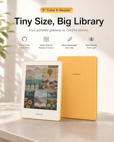 urbetter REINK600 6in Color E-Reader 32GB Open Android — view 2