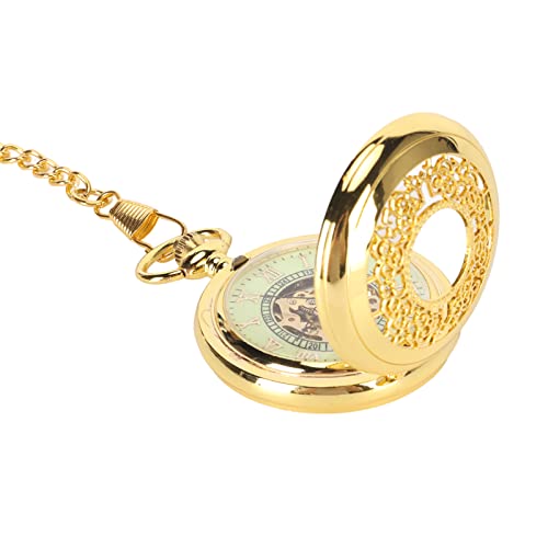 Relógio de Bolso, Relógio de Bolso Mecânico, Relógio de Bolso Luminoso Manual Esqueleto Vintage Stea