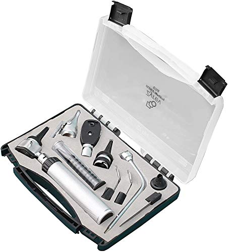 ZetaLife Diagnostic Set - Ear, Nose and Throat Exam Kit - Great for Medical Students! (Advanced) (Not for Professional Use)