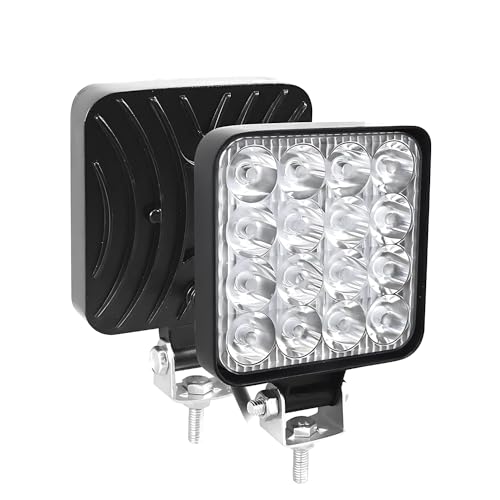EZONEDEAL LED Work Light, Portable Work Light, Super Bright Floodlight Outside Work Light, Adjustable Working Lights, LED Light for Heavy Equipment Vehicles Truck, Tractor, Golf Cart, Boat