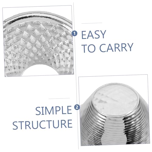 jojofuny 2Pcs LED Light Reflector Cup Replacement High Efficiency Reflector for Flashlight Fitting Enhances Brightness for Camping and Emergency Lighting Needs