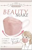 [DUEN] 【10枚入り】KF94 不織布 マスク 99%カット メガネが曇りにくい/口紅が付きにくい/呼吸がしやすい/4層立体構造 (アプリコットピンク, 10枚入り)