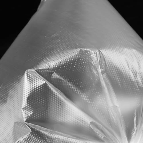 Image of 1020 Count 12 x 16 Inches Plastic Produce Bags, Clear Plastic Produce Bag Roll for Bread, Fruits, Vegetable, Kitchen, 340 Bag x 3 Rolls
