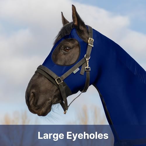 Image of RESISTANCE Premium Horse Sleazy Full Body Slicker with Zipper Face & Forelock Saver Horse Care Sheet