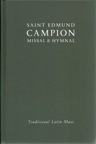 Saint Edmund Campion Missal & Hymnal Traditional Latin Mass 2013 Brand ...
