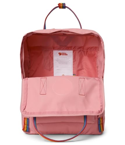 Image of Fjallraven Kanken Rainbow Pink /Rainbow Pattern One Size