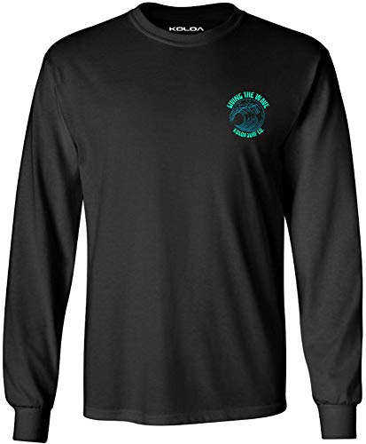Koloa Surf Mens Surf Break Logo Long Sleeve Cotton Tee in Regular, Big and Tall - Main Image