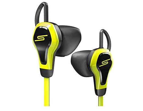 SMS Audio Bio Sport Biometric Wired in-Ear Headphones with Heart Rate Monitor, Yellow