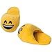 noTrash2003 Emoticon Plüsch Hausschuhe Pantoffeln Gelb Unisex Damen Herren