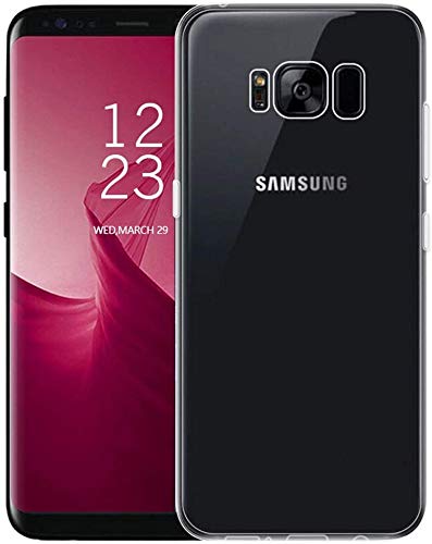 Image of Case Creation Brand - Mobile Cover for Samsung Galaxy S8+ (Soft & Flexible Back Case), Transparent