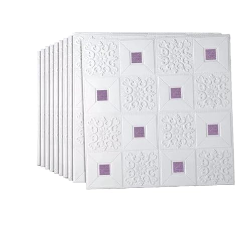 Azulejos 3D lavables e impermeables con espuma autoadhesiva protectora 2