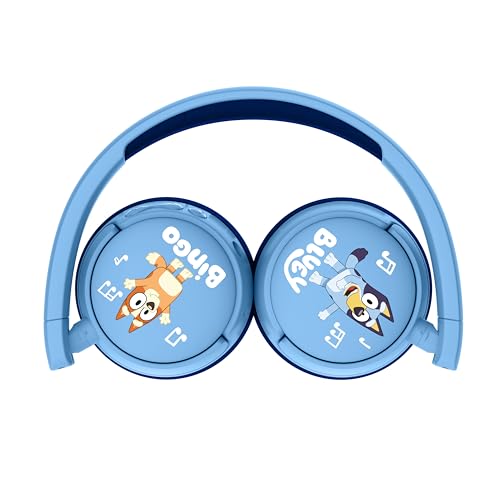 Image of OTL Technologies BL1076 Bluey Wireless Kids Headphones - Blue