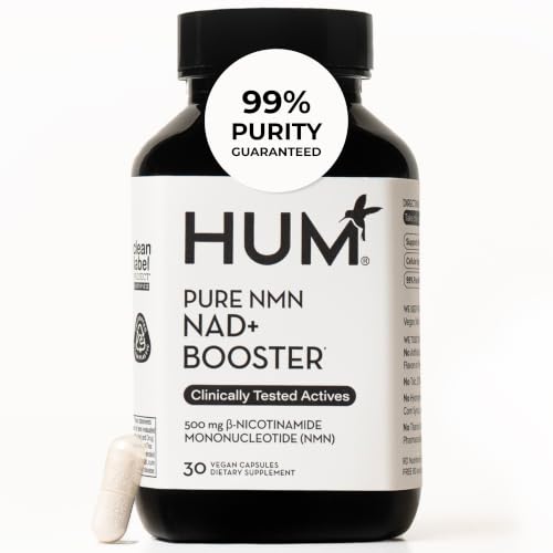 HUM HUM NMN Supplement 500mg, Clinically Studied Uthever® NAD+, 30-Day Supply sold by HUM Nutrition - Amazon Seller - US