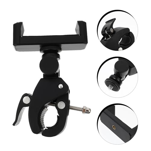 Soporte multiángulo antideslizante para cámara de bici y smartphone ajustable 4
