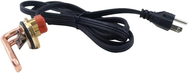 DVPARTS Engine Block Heater 3100130 Compatible with Chevrolet and GMC 2001-2008 V8-6.6L, Diesel (Duramax), 2007-2015 V8-6.6L Diesel (Duramax), 40mm Diameter 120V 1000W