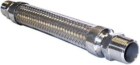 1/2" Dia x 24" L 321 SS Flexible Metal Hose