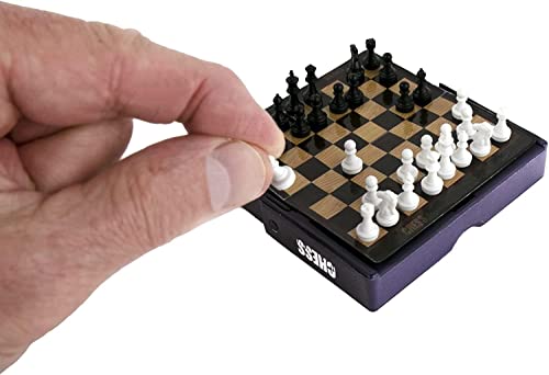 Worlds Smallest Chess juego de mesa 2 jugadores miniatura 3
