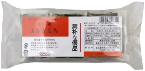 Amazon コジマフーズ 玄米よもぎ餅 6個 4セット コジマフーズ 餅 通販