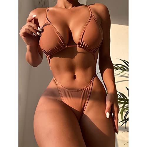 Maillot de bain une pièce patchwork et dos nu chic pour femmes - 3