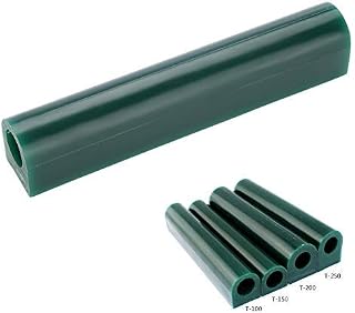 Herramienta de anillo de joyería, tubo de cera verde tallado, tubo de anillo de cera para hacer anillos, molde, tubo de cera redondo con agujero centrado, cera, duro y tubo de cera tallada en blanco