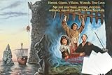 Princess Bride The Movie Poster (Regular Style) (Size: 36 x 24 inches) (Poster & Poster Strip Set)