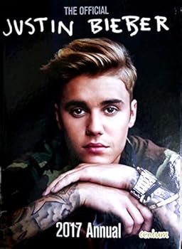 Hardcover The Official Justin Bieber 2017 Book