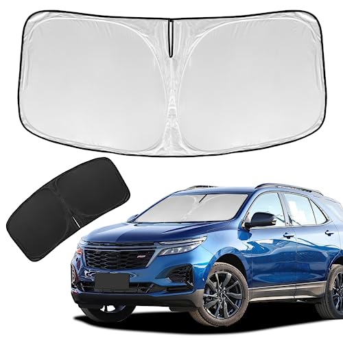 for Chevrolet Equinox 2018-2024 2025 Sun Shade Sunshade Windshield Cover - 4 Layers Front Window...