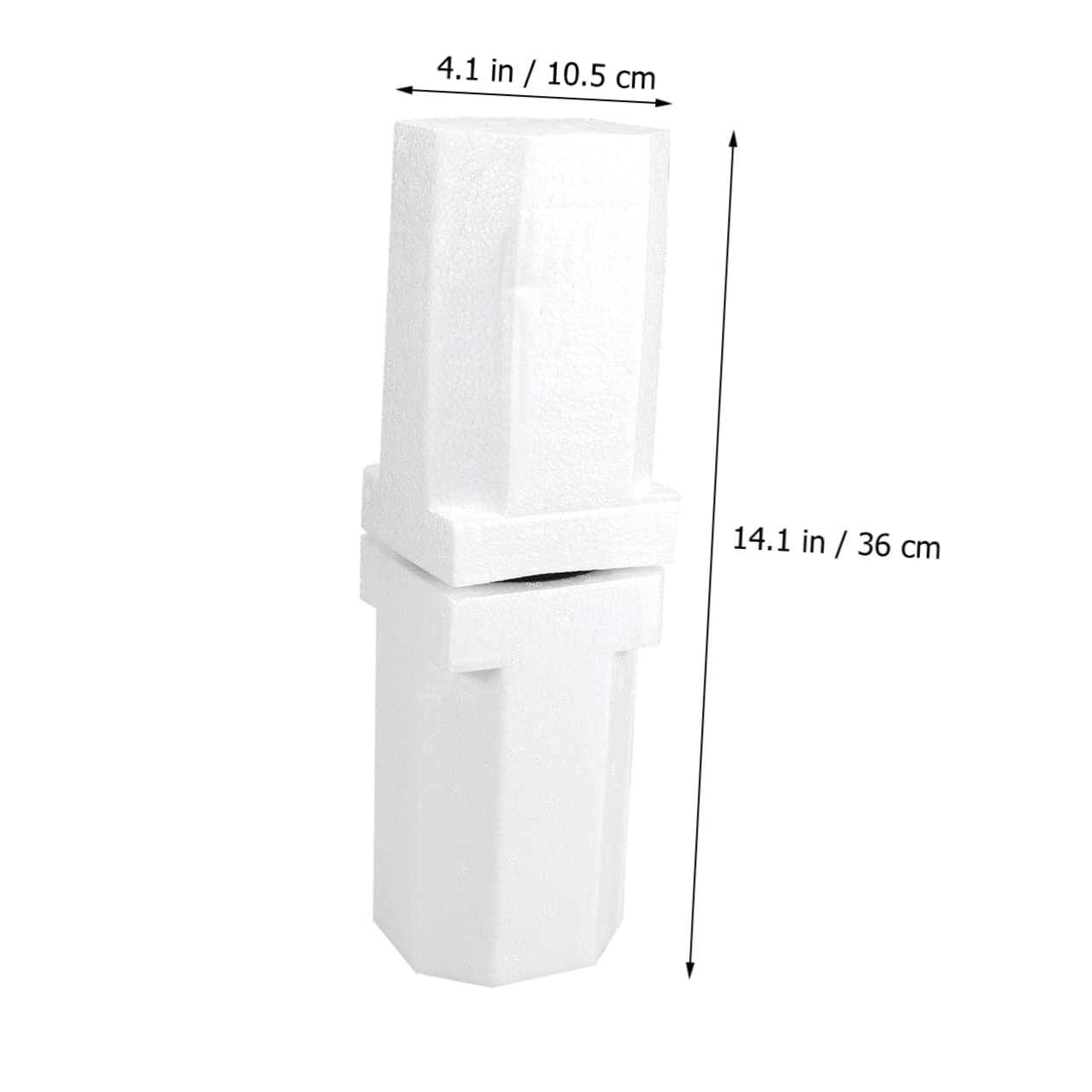TOPBATHY Blocs D'emballage En Mousse Pour Bouteilles De Vin 85 Mm, 2 Sets De Calages Protégés Pour Expédition Sécurisée, Emballage Léger Adapté Au Transport Industriel